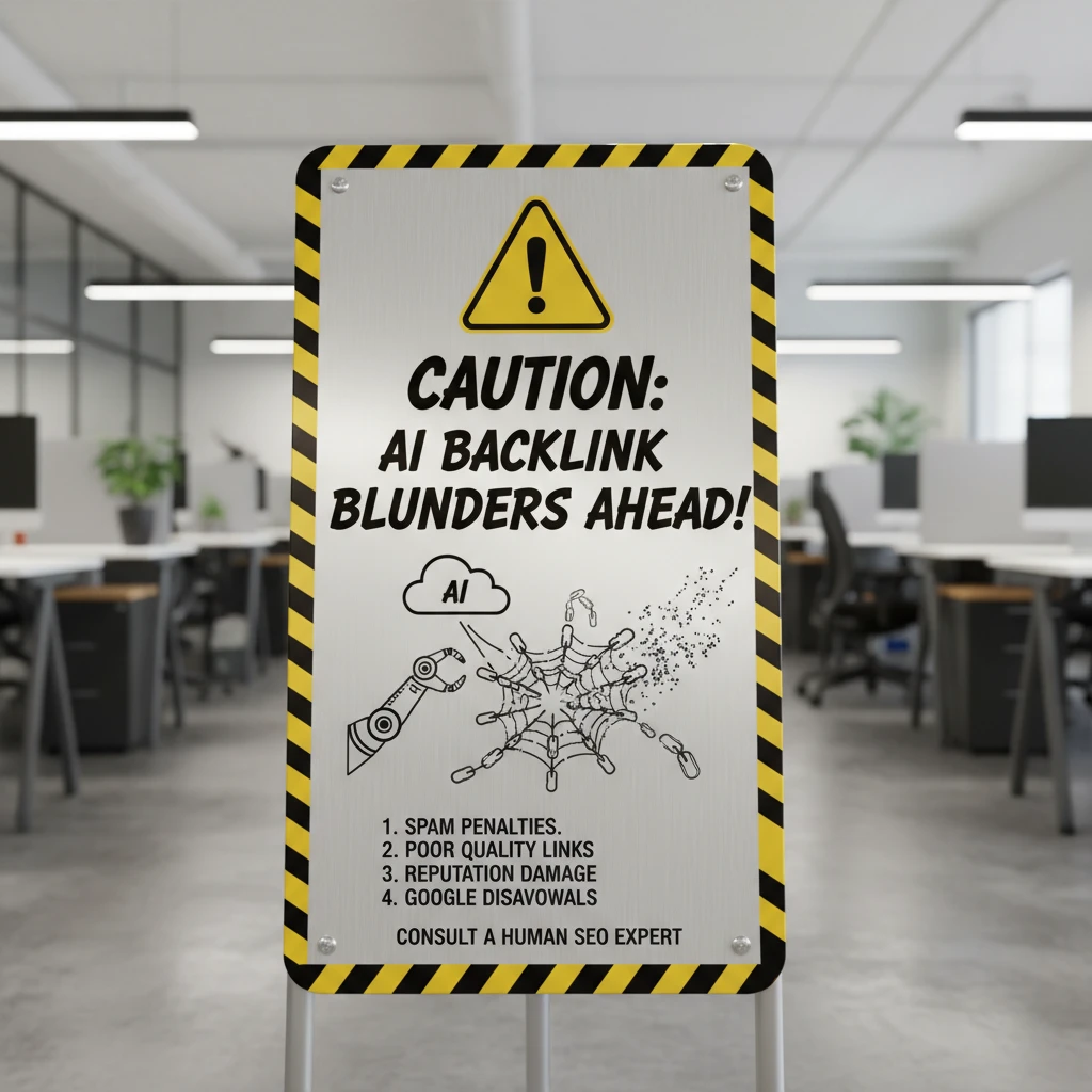Cảnh báo khi sử dụng AI cho backlink