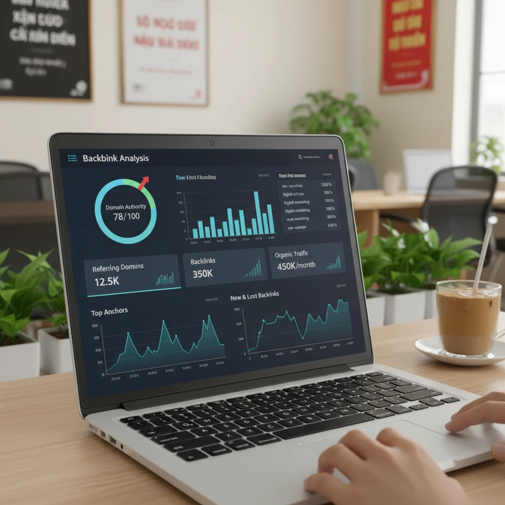 Màn hình hiển thị công cụ kiểm tra URL với các chỉ số trọng điểm