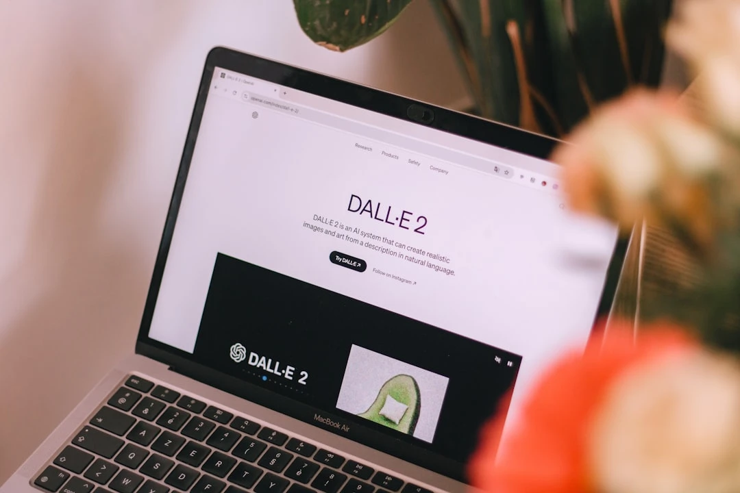 Người viết blog làm việc tại không gian làm việc chung