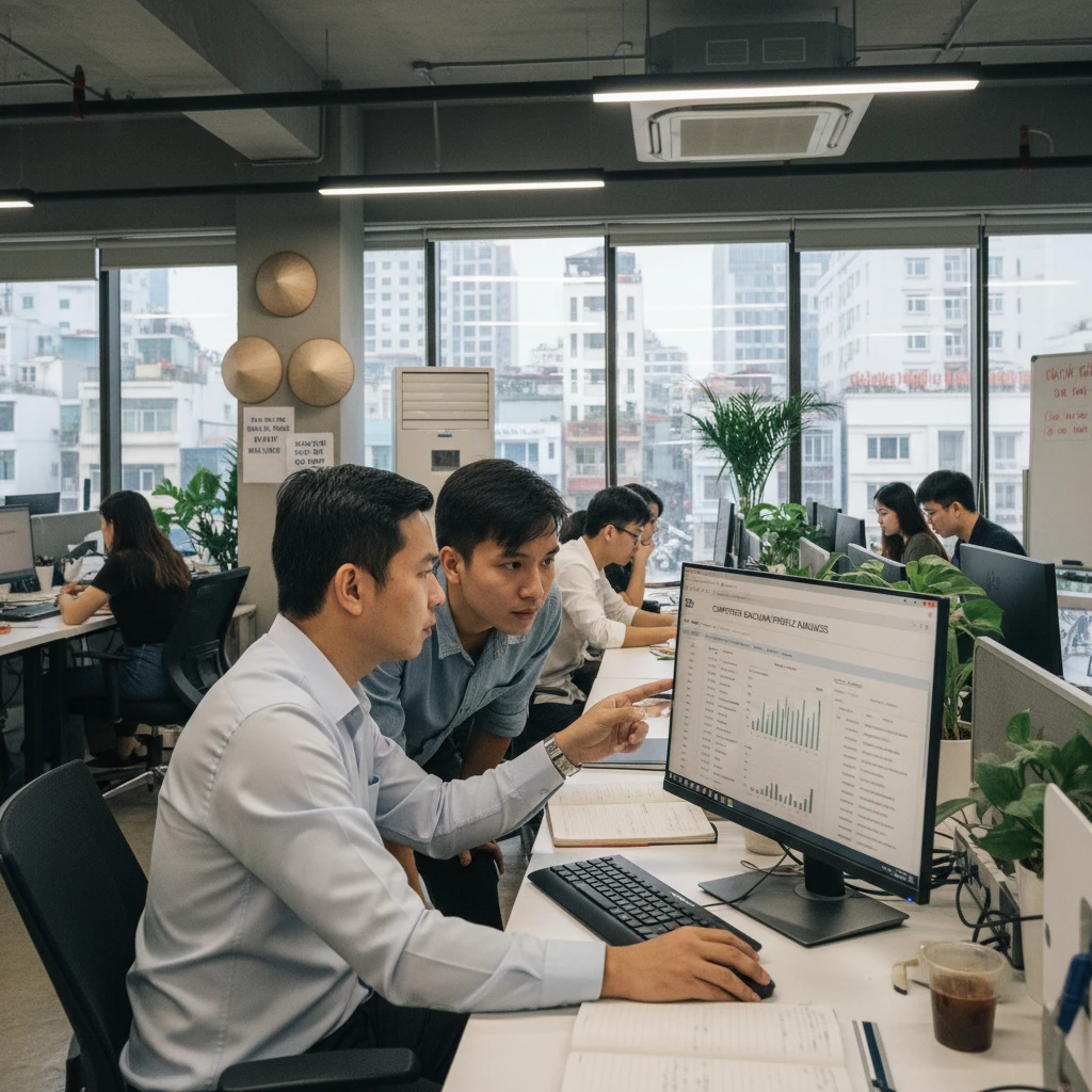 Phân tích backlink đối thủ của một chuyên gia.