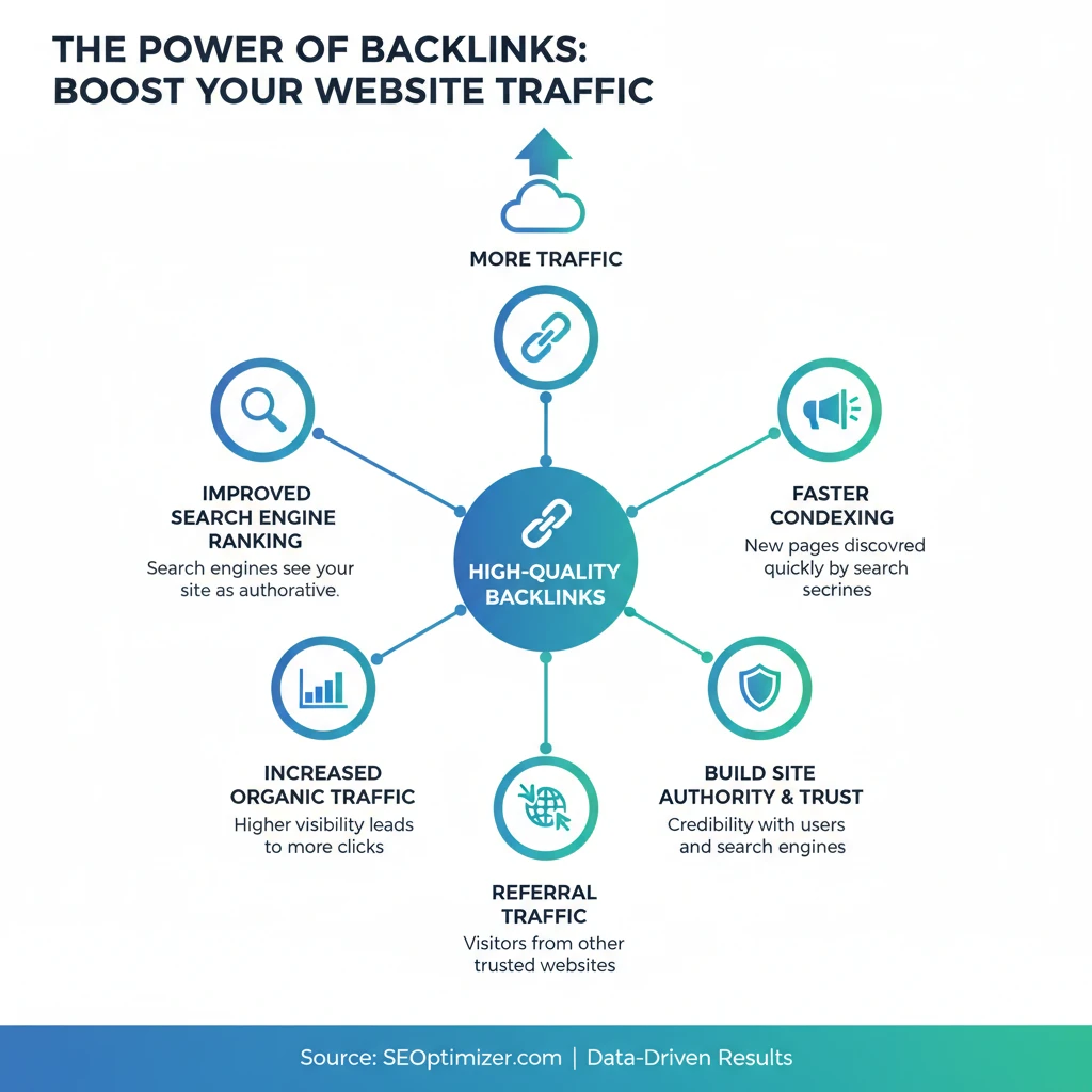 Tác động của backlink đến lưu lượng truy cập
